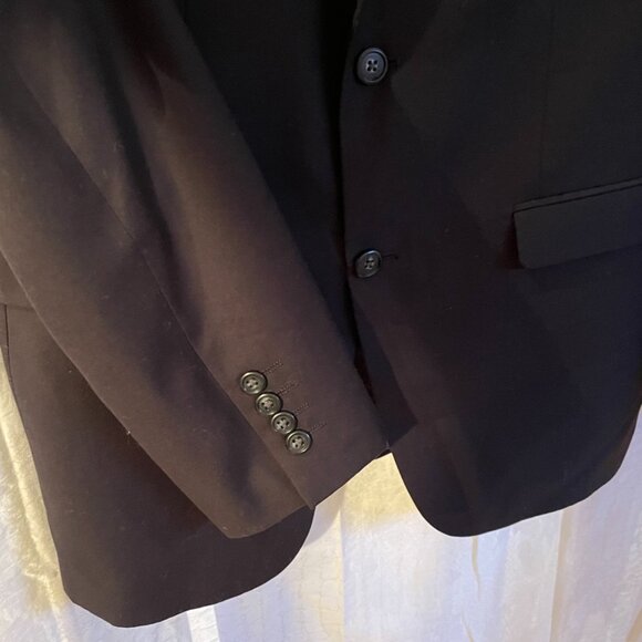 Men's slim jacket blazer black size S/34L? - Picture 3 of 16